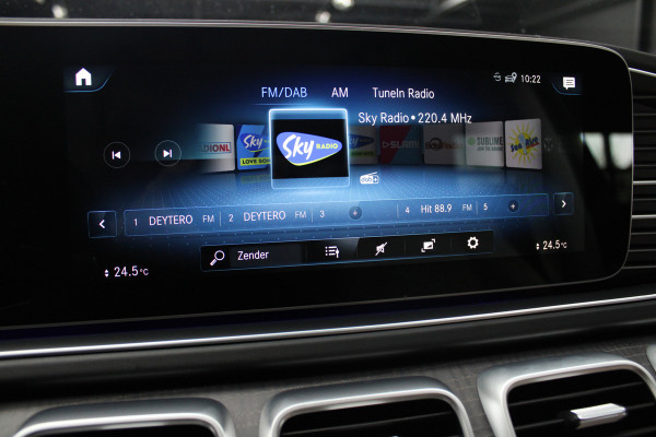 Mercedes-Benz GLE AMG 63 4M+ 360 ACC 22'' Panodak HUD Matrix Elektr. trekhaak Leer Climate voor & achter Memory Stoelventilatie Stoelverwarming PTS Carplay Burmester Navi Elektr. achterklep Elektr. stuurkolom Keyless entry Ambient