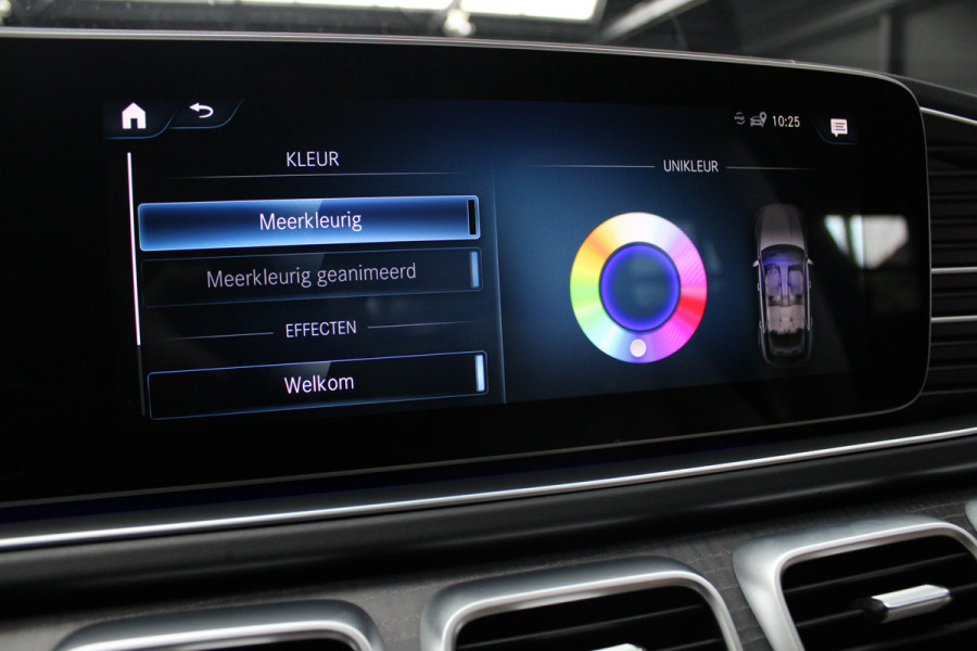 Mercedes-Benz GLE AMG 63 4M+ 360 ACC 22'' Panodak HUD Matrix Elektr. trekhaak Leer Climate voor & achter Memory Stoelventilatie Stoelverwarming PTS Carplay Burmester Navi Elektr. achterklep Elektr. stuurkolom Keyless entry Ambient