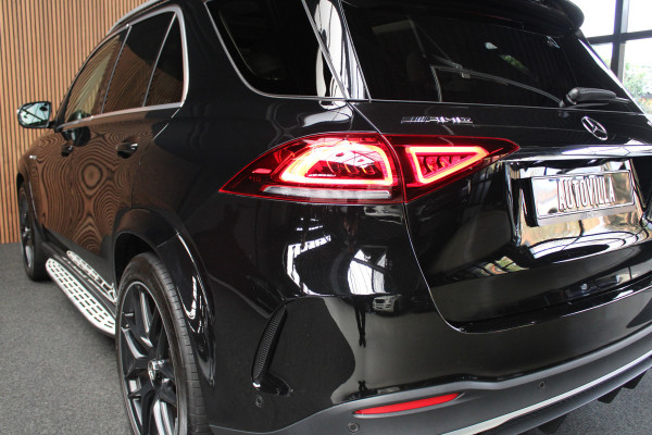 Mercedes-Benz GLE AMG 63 4M+ 360 ACC 22'' Panodak HUD Matrix Elektr. trekhaak Leer Climate voor & achter Memory Stoelventilatie Stoelverwarming PTS Carplay Burmester Navi Elektr. achterklep Elektr. stuurkolom Keyless entry Ambient