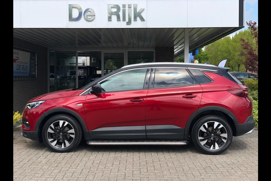 Opel Grandland X 1.2 Turbo Ultimate | Navi, 360 Camera, Stoel+Stuurverw., El. A.klep, Carplay/Android, 18'' LMV |