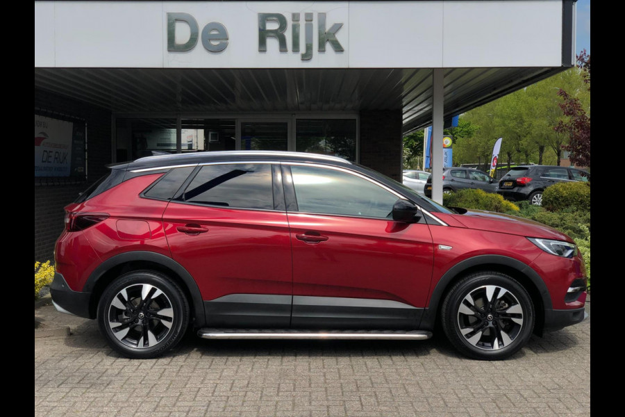 Opel Grandland X 1.2 Turbo Ultimate | Navi, 360 Camera, Stoel+Stuurverw., El. A.klep, Carplay/Android, 18'' LMV |