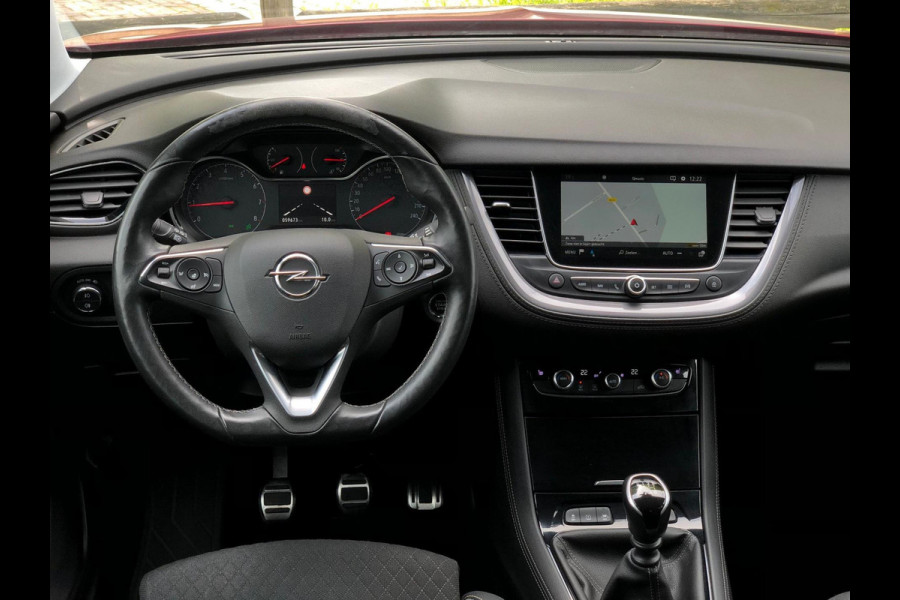 Opel Grandland X 1.2 Turbo Ultimate | Navi, 360 Camera, Stoel+Stuurverw., El. A.klep, Carplay/Android, 18'' LMV |