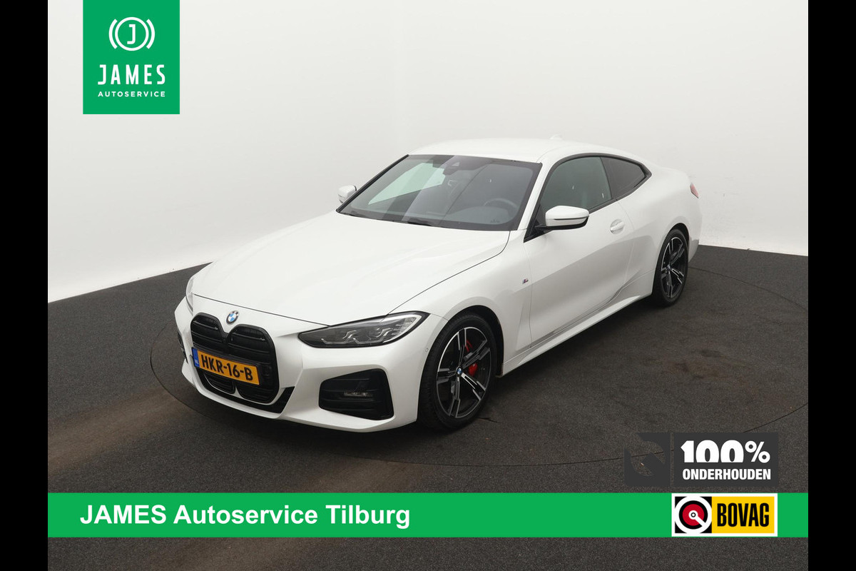BMW 4 Serie Coupé 430i High Executive M-SPORT CAMERA AD-CRUISE LEER-ALCANTARA BMW 4 Serie Coupé 430i High Executive M-SPORT CAMERA AD-CRUISE LEER-ALCANTARA