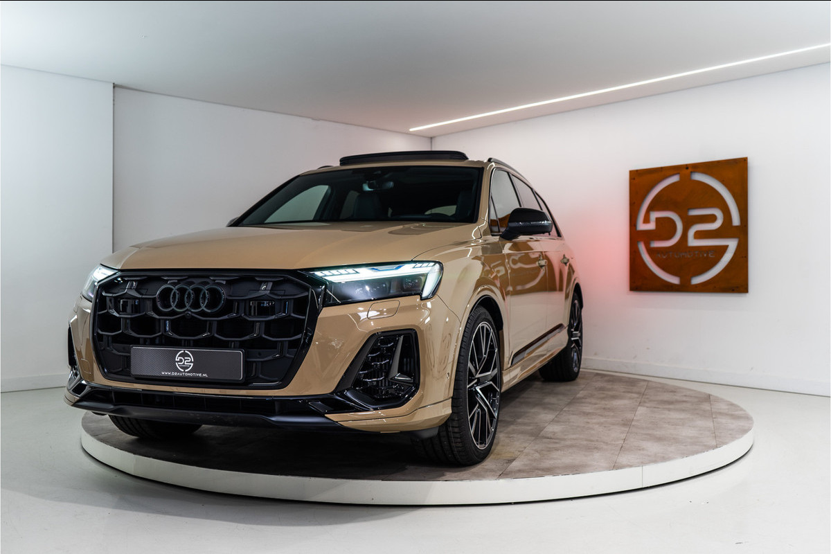 Audi Q7 60 TFSI e Quattro Pro Line+ S Competition 489PK | NIEUW - DIRECT LEVERBAAR | Pano | B&O | Leder | VOL! 5 JAAR FABR. GARANTIE Audi Q7 60 TFSI e Quattro Pro Line+ S Competition 489PK | NIEUW - DIRECT LEVERBAAR | Pano | B&O | Leder | VOL! 5 JAAR FABR. GARANTIE
