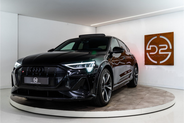 Audi e-tron Sportback S Quattro 95 kWh 504PK | NL AUTO+NAP | B&O | Pano | Sfeer | 360 | Incl. BTW | 12 MND Garantie GERESERVEERD