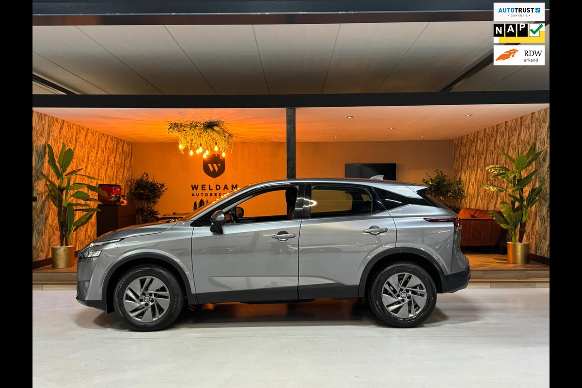 Nissan QASHQAI 1.3 MHEV Xtronic Garantie CarPlay ACC 360 StuurVW StoelVW Keyless Blindspot Clima Lane DAB Navi LED Rijklaar Nissan QASHQAI 1.3 MHEV Xtronic Garantie CarPlay ACC 360 StuurVW StoelVW Keyless Blindspot Clima Lane DAB Navi LED Rijklaar