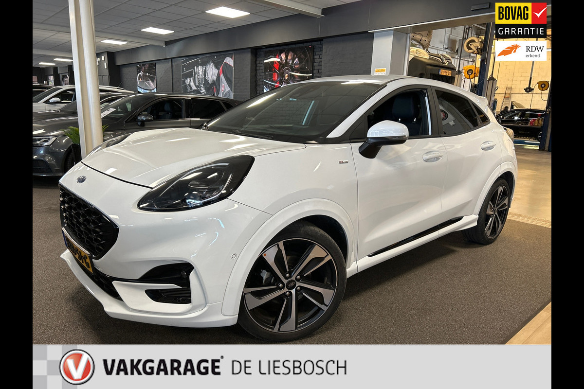 Ford Puma 1.0 EcoBoost Hybrid ST-Line X / automaat / Navigatie /19 inch /camera/B&O adaptive -cruise Ford Puma 1.0 EcoBoost Hybrid ST-Line X / automaat / Navigatie /19 inch /camera/B&O adaptive -cruise