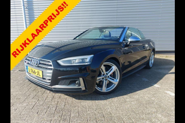 Audi A5 Cabriolet 3.0 TFSI S5 quattro Virtueel dashbord,B&O,Alarm kl.5, airco,cruise,navigatie,360 camera,stoelverwarming,parkcontrol,