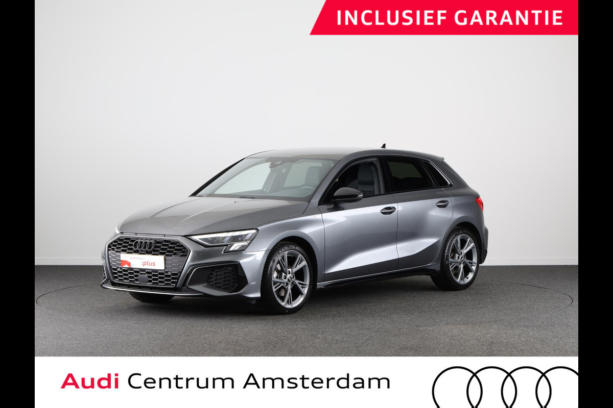 Audi A3 Sportback 30 TFSI S edition 110 pk S-tronic | Verlengde garantie | Navigatie | Parkeersensoren achter | Cruise control | Full-LED koplampen | S-line | Audi A3 Sportback 30 TFSI S edition 110 pk S-tronic | Verlengde garantie | Navigatie | Parkeersensoren achter | Cruise control | Full-LED koplampen | S-line |
