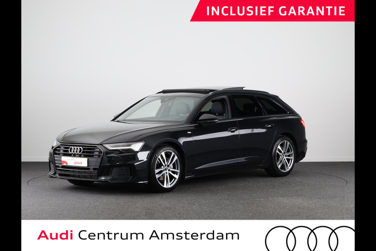 Audi A6 Avant 40 TFSI S edition 204 pk Panoramadak | Navigatie | Parkeersensoren | Stoelverwarming | Elektrisch verstelbare voorstoelen