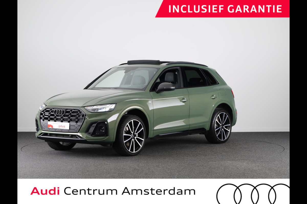 Audi Q5 55 TFSI e S edition 367 pk S-tronic | Navigatie | Panoramadak | Elektr. trekhaak | Parkeersensoren | Achteruitrijcamera | Stoelverwarming | S-Line | Audi Q5 55 TFSI e S edition 367 pk S-tronic | Navigatie | Panoramadak | Elektr. trekhaak | Parkeersensoren | Achteruitrijcamera | Stoelverwarming | S-Line |