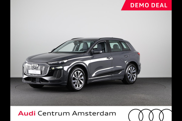 Audi Q6 e-tron Advanced edition performance 100 kWh Tech Plus pakket, sportstoelen met leder, bumpers in kleur carrosserie, omgevingscamera's