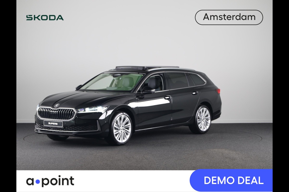 Škoda Superb Combi First Edition 1.5 TSI iV PHEV 204pk Plug in Hybrid | Panoramadak | Trekhaak wegklapbaar | Canton Soundsystem Škoda Superb Combi First Edition 1.5 TSI iV PHEV 204pk Plug in Hybrid | Panoramadak | Trekhaak wegklapbaar | Canton Soundsystem