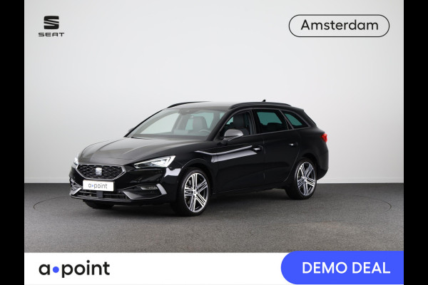 Seat Leon Sportstourer 1.5 TSI e-Hybrid FR PHEV First Edition 204pk Plug in Hybrid | Keyless Entry | 18 inch Lichtmetalen velgen | Verwarmbare voorstoelen
