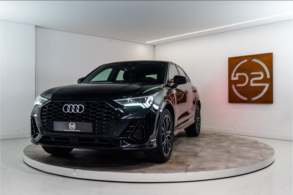 Audi Q3 Sportback 45 TFSI e 2x S-Line 245PK | Virtual Cockpit | Carplay | Matrix | ACC+Dodehoek | 12 MND Garantie Audi Q3 Sportback 45 TFSI e 2x S-Line 245PK | Virtual Cockpit | Carplay | Matrix | ACC+Dodehoek | 12 MND Garantie