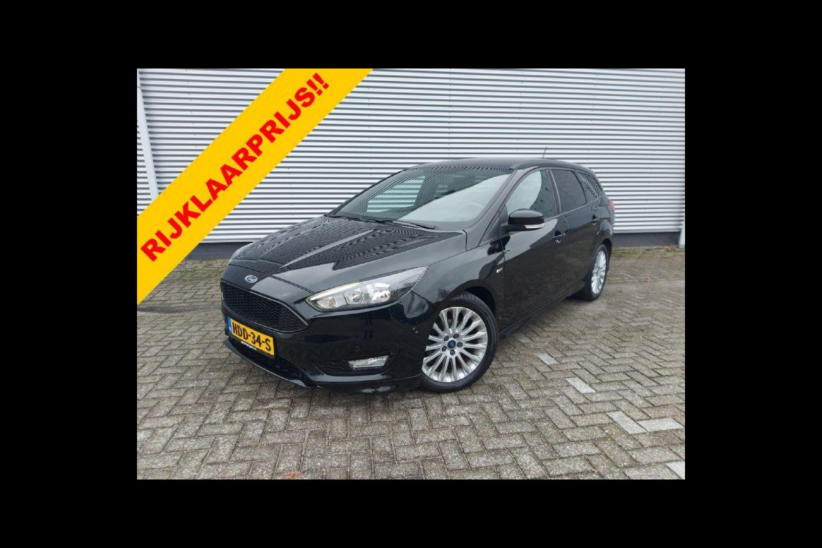 Ford Focus 1.0 ST-Line, airco,navigatie,stoel/stuurverwarming,parkeersensoren, Ford Focus 1.0 ST-Line, airco,navigatie,stoel/stuurverwarming,parkeersensoren,