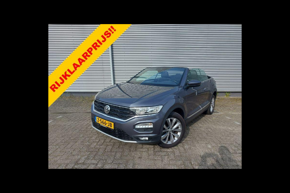 Volkswagen T-Roc Cabrio 1.5 TSI Style Automaat, Carplay/Audio/Navigatie, stoelverwarming, Volkswagen T-Roc Cabrio 1.5 TSI Style Automaat, Carplay/Audio/Navigatie, stoelverwarming,