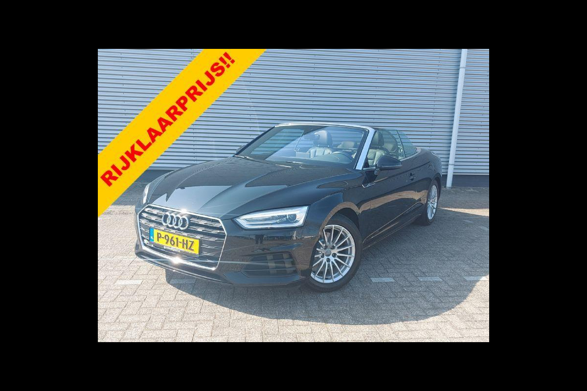 Audi A5 Cabriolet 2.0 TFSI MHEV Pro Line Automaat, airco,navigatie,stoelverwarming,lederen bekleding,parkeersensoren, Audi A5 Cabriolet 2.0 TFSI MHEV Pro Line Automaat, airco,navigatie,stoelverwarming,lederen bekleding,parkeersensoren,