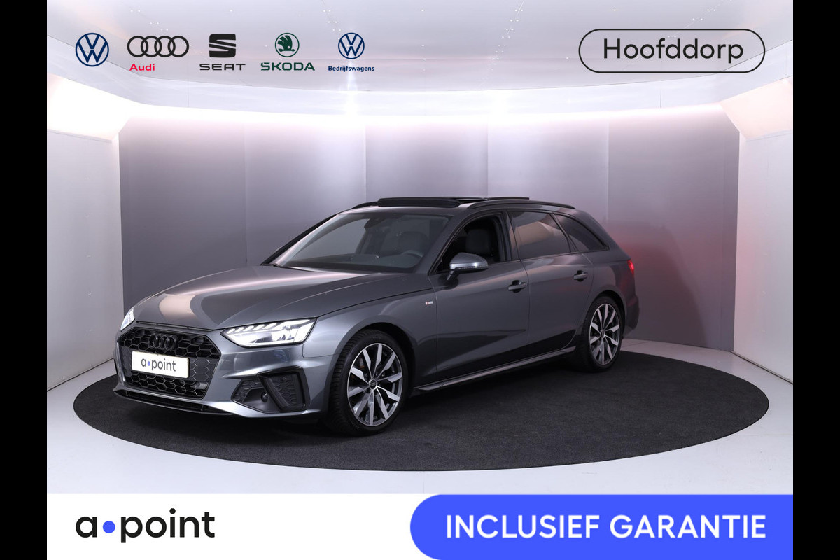 Audi A4 Avant 35 TFSI S edition 150 pk S-tronic | Panoramadak | Verlengde garantie | Navigatie | Parkeersensoren | LED koplampen | Stoelverwarming | S-Line | Audi A4 Avant 35 TFSI S edition 150 pk S-tronic | Panoramadak | Verlengde garantie | Navigatie | Parkeersensoren | LED koplampen | Stoelverwarming | S-Line |