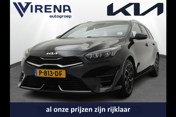 Kia Ceed Sportswagon 1.5 T-GDi GT-Line - Automaat - Panorama dak - Stoel en stuurwiel verwarming - Android Auto/Apple CarPlay - Elektrische achterklep - Fabrieksgarantie tot 02-2029