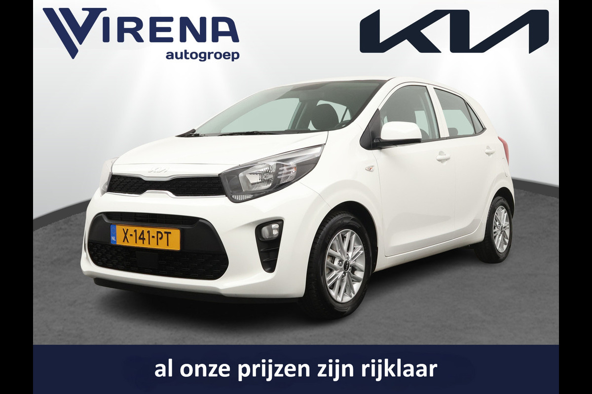 Kia Picanto 1.0 DPi DynamicLine Airco - Apple Carplay/Android Auto - Cruise Control - Achteruitrijcamera - Fabrieksgarantie tot 02-2031 Kia Picanto 1.0 DPi DynamicLine Airco - Apple Carplay/Android Auto - Cruise Control - Achteruitrijcamera - Fabrieksgarantie tot 02-2031