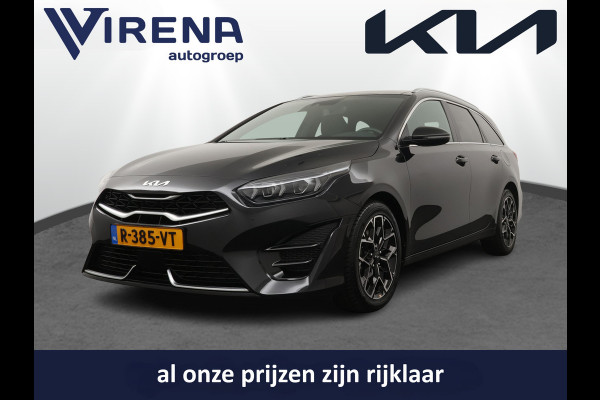 Kia Ceed Sportswagon 1.5 T-GDi GT-Line Automaat - Schuif/kantel dak - Achteruitrij camera - Adaptive cruise control - Navigatie - Apple Carplay/Android Auto - Fabrieksgarantie t/m 12-2029