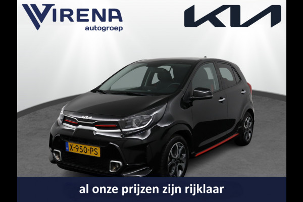 Kia Picanto 1.0 DPi GT-Line Apple Carplay/Auto Android - Cruise Control - Climate Control - Navigatie - Fabrieksgarantie tot 02-2031