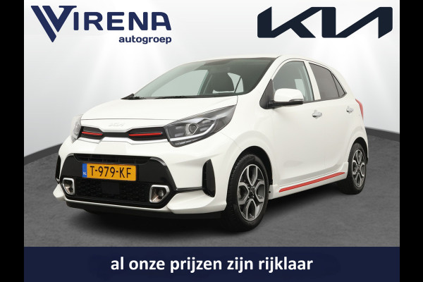 Kia Picanto 1.0 DPi GT-Line Apple Carplay/Android Auto, - Cruise Control - Climate Control - Navigatie - Fabrieksgarantie tot 07-2030