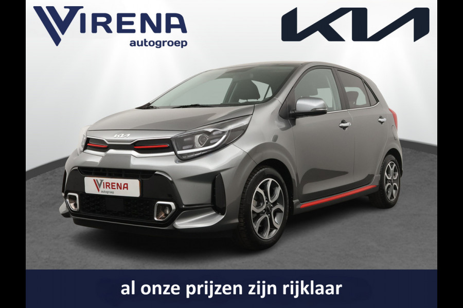 Kia Picanto 1.0 DPi GT-Line Apple Carplay/Android Auto - Cruise Control - Climate Conrtol - Navigatie - Fabrieksgarantie tot 04-2030