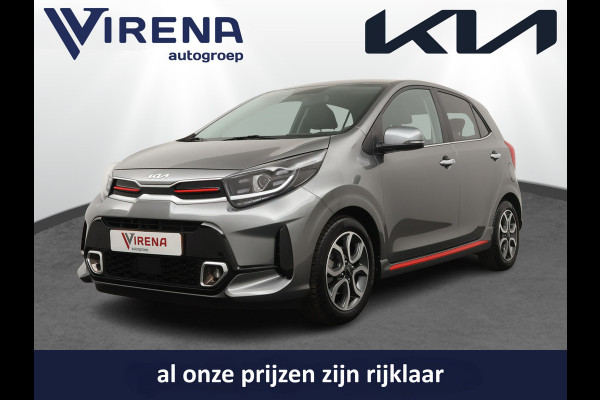 Kia Picanto 1.0 DPi GT-Line Apple Carplay/Android Auto - Cruise Control - Climate Conrtol - Navigatie - Fabrieksgarantie tot 04-2030