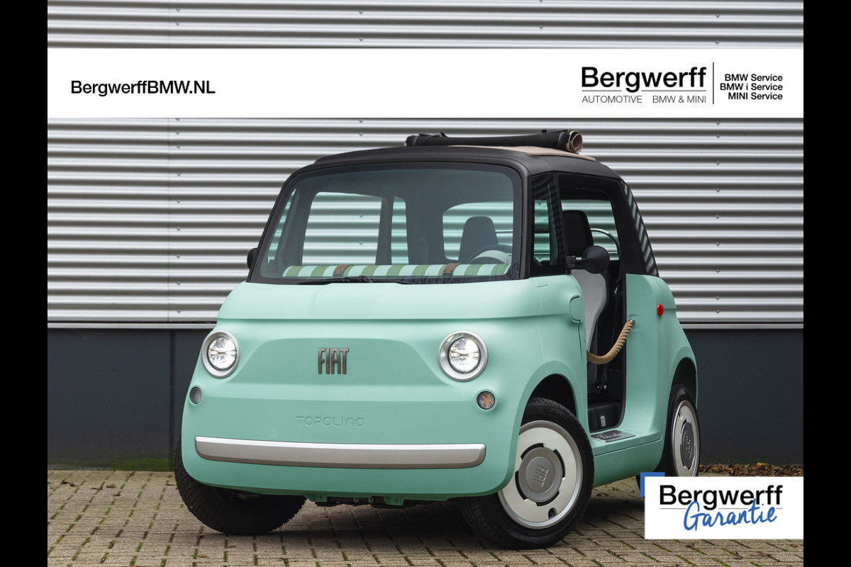 Fiat TOPOLINO Dolcevita - DIRECT BESCHIKBAAR Telefoonhouder, Bagagerek achter, Dolcevita Box, koffernet Fiat TOPOLINO Dolcevita - DIRECT BESCHIKBAAR Telefoonhouder, Bagagerek achter, Dolcevita Box, koffernet