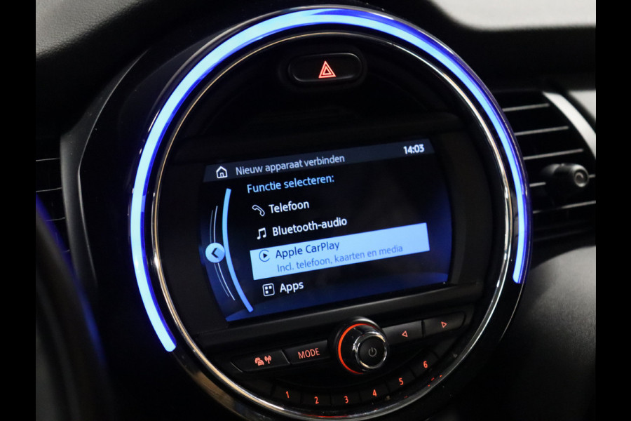 MINI Mini 1.5 Sport [APPLE CARPLAY, VOL LEDER, CRUISE CONTROL, NAVIGATIE, AIRCO, NIEUWSTAAT]