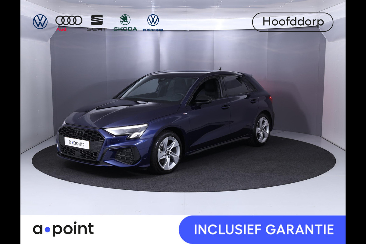 Audi A3 Sportback 30 TFSI S edition 110 pk S-tronic |Private lease vanaf € 649,- pm | Verlengde garantie | Navigatie | Parkeersensoren achter | LED koplampen | S-Line | Audi A3 Sportback 30 TFSI S edition 110 pk S-tronic |Private lease vanaf € 649,- pm | Verlengde garantie | Navigatie | Parkeersensoren achter | LED koplampen | S-Line |