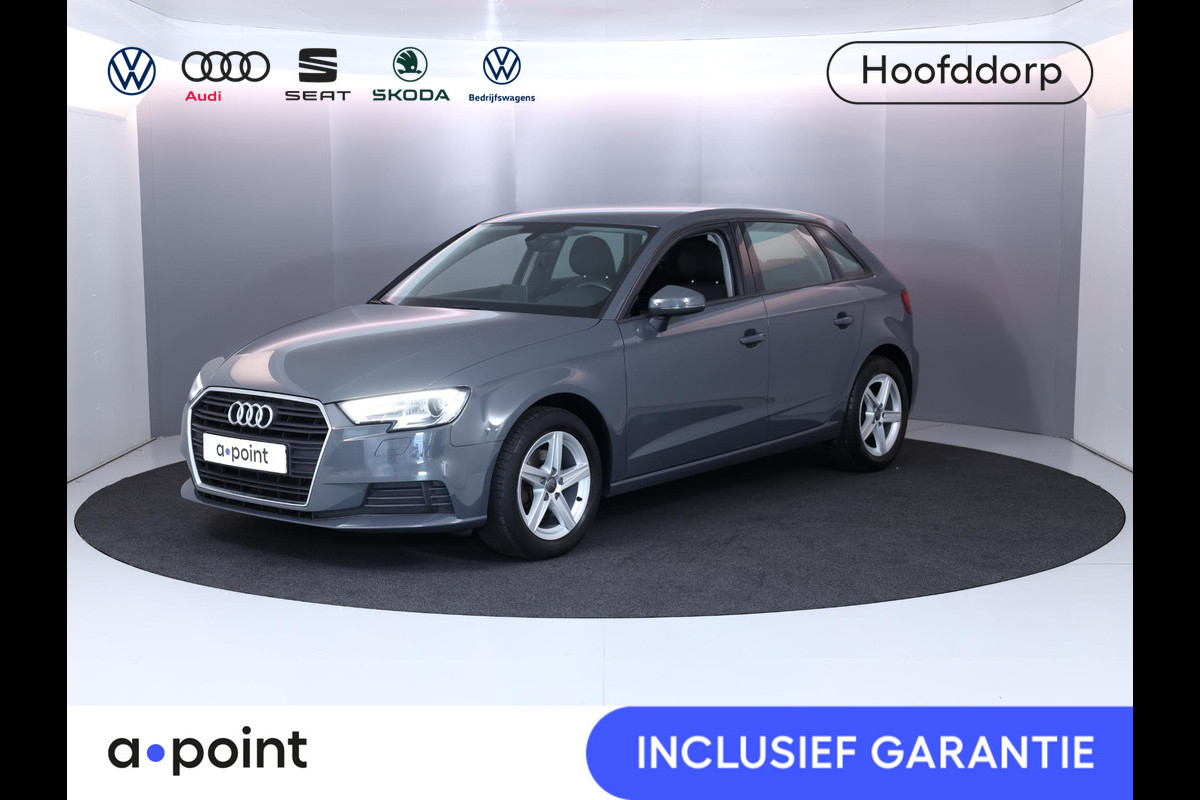 Audi A3 Sportback 1.0 TFSI 115pk 6bak/ 16' LMvelgen| Airco|Xenon Audi A3 Sportback 1.0 TFSI 115pk 6bak/ 16' LMvelgen| Airco|Xenon