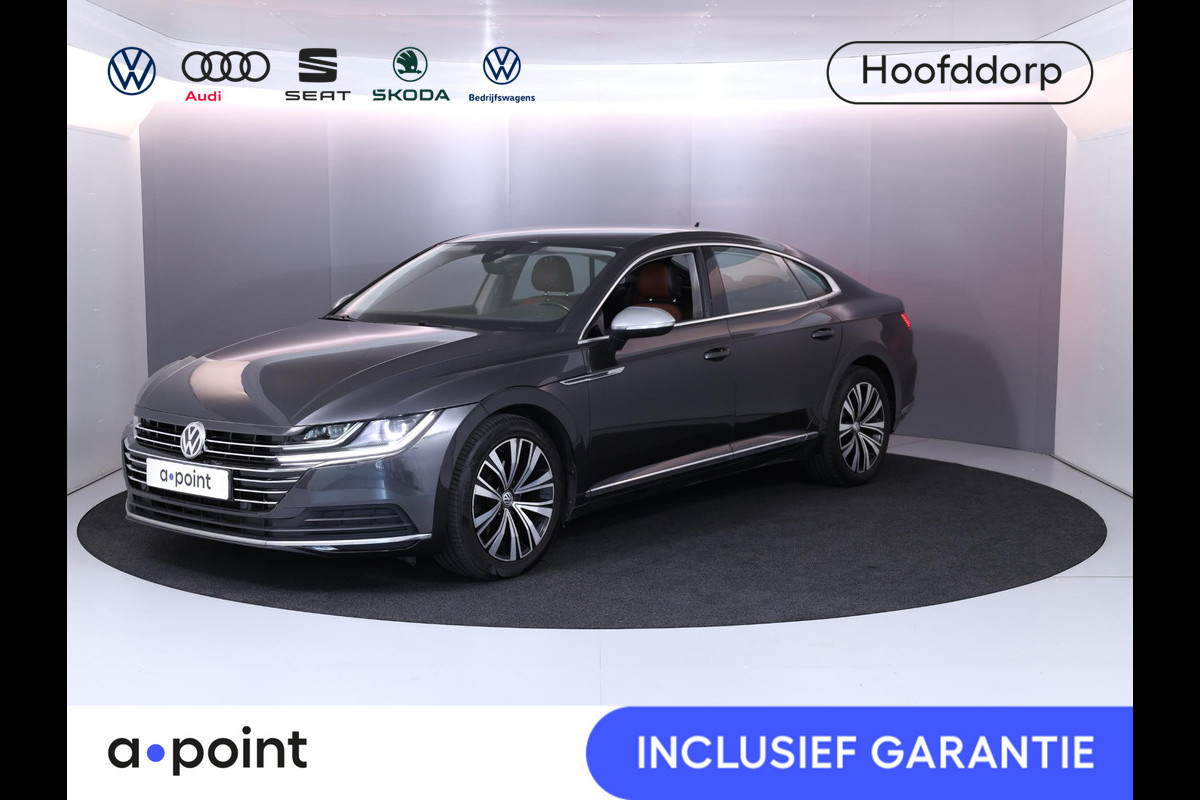Volkswagen Arteon 1.5 TSI Elegance 150pk DSG| el.trekhaak | Alarm| Leer | 18'LM-velgen| verwarmdevoorruit Volkswagen Arteon 1.5 TSI Elegance 150pk DSG| el.trekhaak | Alarm| Leer | 18'LM-velgen| verwarmdevoorruit