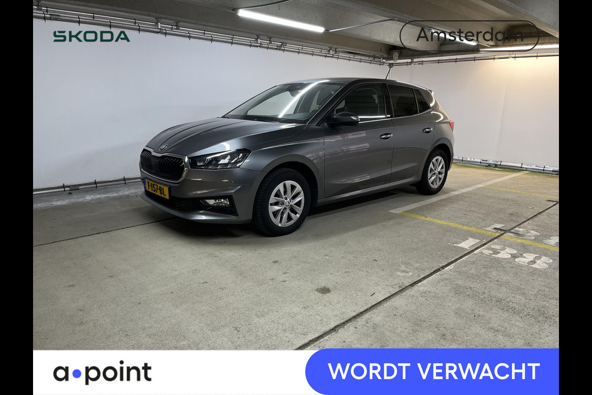 Škoda Fabia 1.0 TSI Business Edition 95 pk | Verlengde garantie | Navigatie via App | Parkeersensoren achter | Cruise control | Autom. airco | Stoelverwarming |