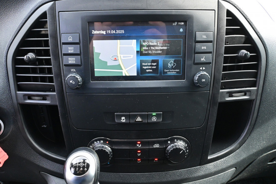 Mercedes-Benz Vito 116 CDI L3 Extra Lang Audio 40 Navigatie, Parkeerpakket met camera