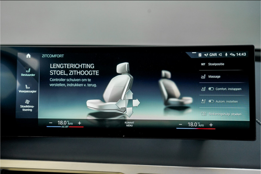 BMW iX xDrive40 High Executive SkyLounge Laser Driving Ass Prof Trekhaak M-Sport
