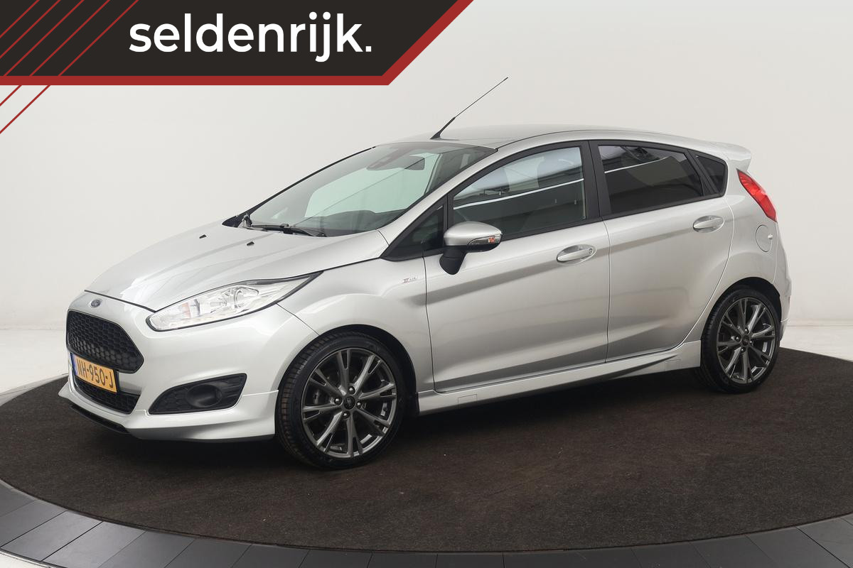 Ford Fiesta 1.0 EcoBoost ST Line | Navigatie | Climate control | Parkeerhulp | Cruise control | Verwarmde voorruit | Bluetooth Ford Fiesta 1.0 EcoBoost ST Line | Navigatie | Climate control | Parkeerhulp | Cruise control | Verwarmde voorruit | Bluetooth