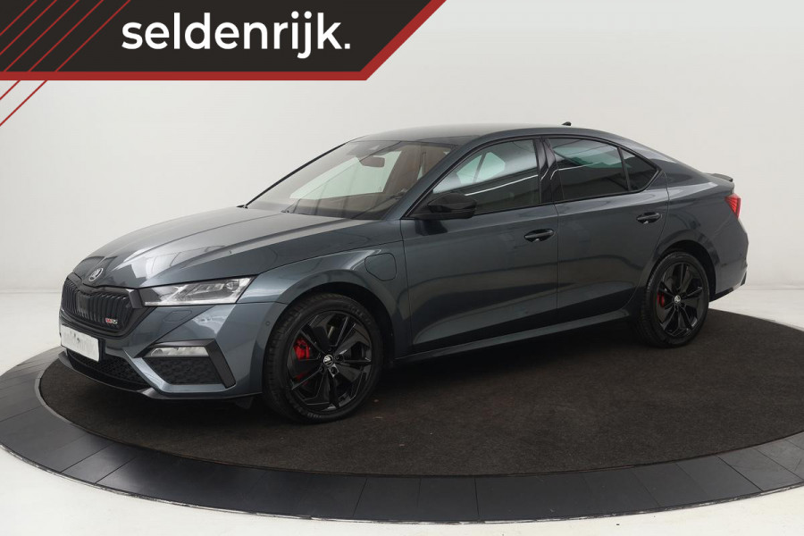 Škoda Octavia 1.4 TSI RS PHEV | Head-Up | Leder/Alcantara | Stoel & stuurverwarming | Carplay | Sfeerverlichting | Massage | Memory | Adaptive cruise