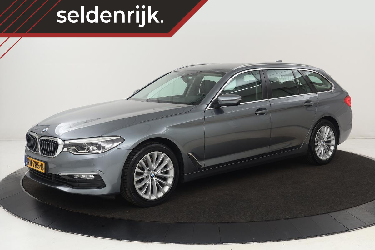BMW 5 Serie 520d High Executive | Leder | Stoelverwarming | Navigatie | Memory | Adaptive LED | PDC | Climate control