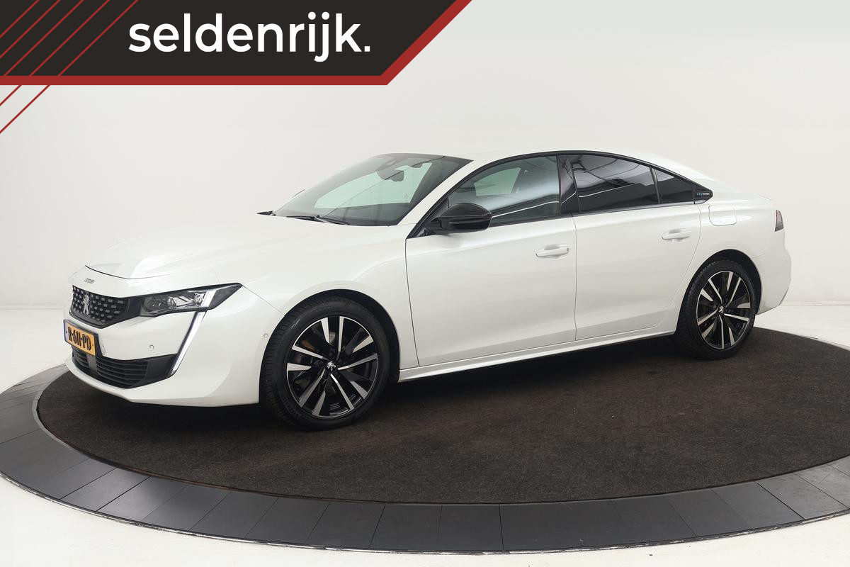 Peugeot 508 1.6 HYbrid GT | Stoelverwarming | Focal Sound | 360 camera | Head-Up | Alcantara | Carplay | Adaptive cruise | Full LED | Keyless Peugeot 508 1.6 HYbrid GT | Stoelverwarming | Focal Sound | 360 camera | Head-Up | Alcantara | Carplay | Adaptive cruise | Full LED | Keyless