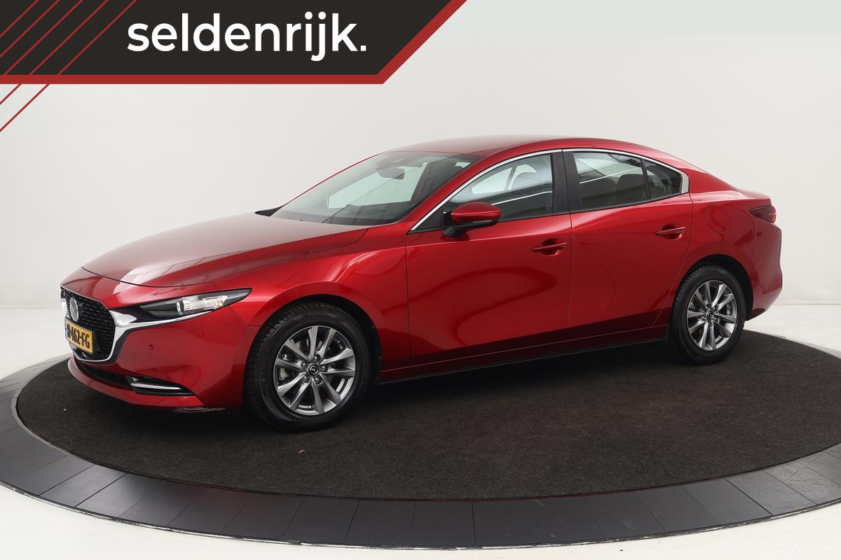 Mazda 3 2.0 SkyActiv-X Comfort | Stoel & stuurverwarming | Head-Up | Carplay | BOSE Sound | Adaptive cruise | Full LED | Keyless | Navigatie Mazda 3 2.0 SkyActiv-X Comfort | Stoel & stuurverwarming | Head-Up | Carplay | BOSE Sound | Adaptive cruise | Full LED | Keyless | Navigatie