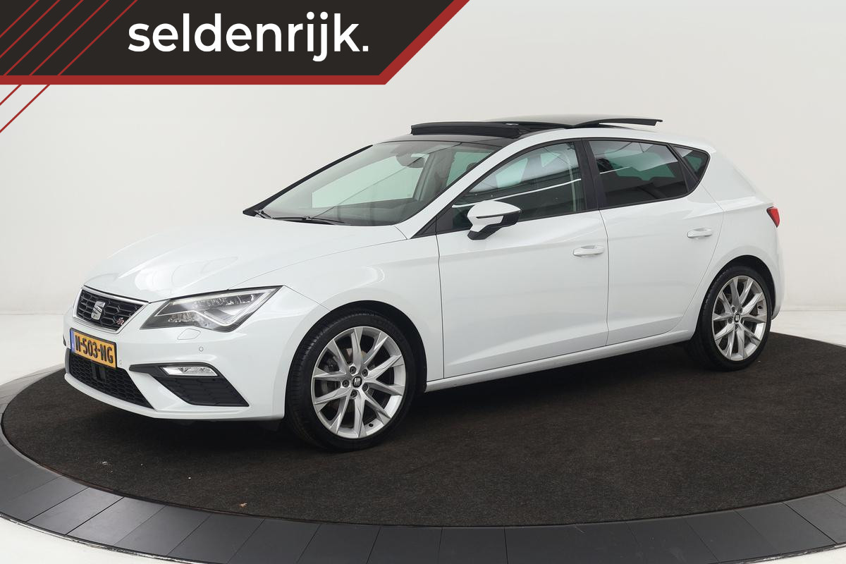 Seat Leon 1.4 TSI FR | Panoramadak | Stoelverwarming | Carplay | Alcantara | Full LED | Navigatie | Sportstoelen | PDC | Climate control Seat Leon 1.4 TSI FR | Panoramadak | Stoelverwarming | Carplay | Alcantara | Full LED | Navigatie | Sportstoelen | PDC | Climate control