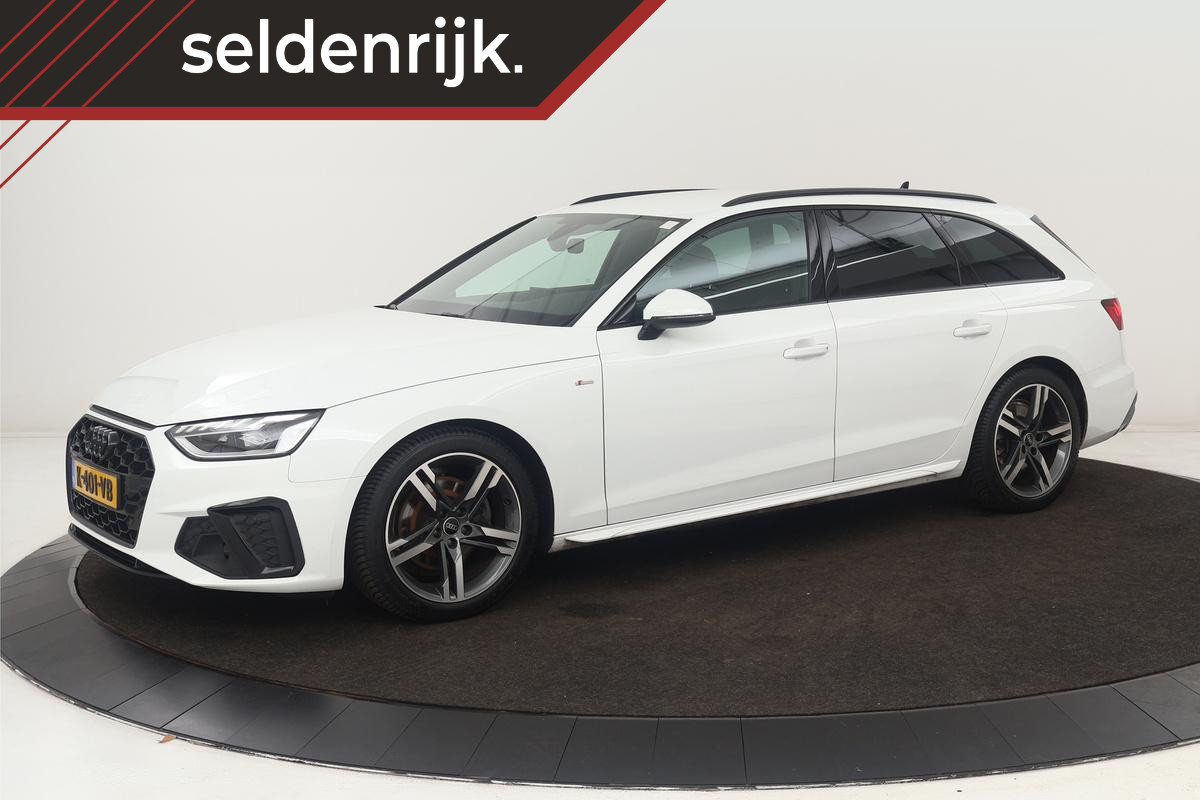 Audi A4 35 TFSI S edition | Carplay | Virtual Cockpit | Zwart Optiek | Sportstoelen | Navigatie | Full LED | Audi Sound | Half leder | S Line Audi A4 35 TFSI S edition | Carplay | Virtual Cockpit | Zwart Optiek | Sportstoelen | Navigatie | Full LED | Audi Sound | Half leder | S Line