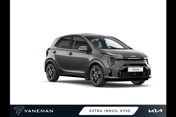Kia Picanto 1.0 DPI DynamicLine | Spraakbediening | Buitenspiegels elektrisch verstel- en verwarmbaar