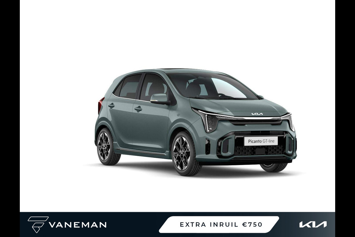 Kia Picanto 1.0 DPI GT-Line | Apple Carplay/Android Auto | Elektrisch schuif-/kanteldak Kia Picanto 1.0 DPI GT-Line | Apple Carplay/Android Auto | Elektrisch schuif-/kanteldak