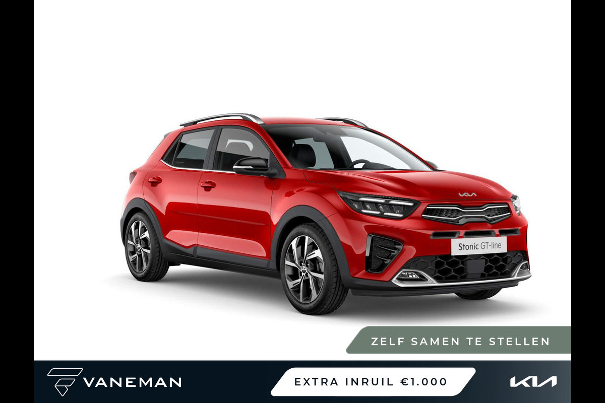 Kia Stonic 1.0 T-GDi MHEV GT-PlusLine | Schuif-/kanteldak | Zelf samenstellen Kia Stonic 1.0 T-GDi MHEV GT-PlusLine | Schuif-/kanteldak | Zelf samenstellen