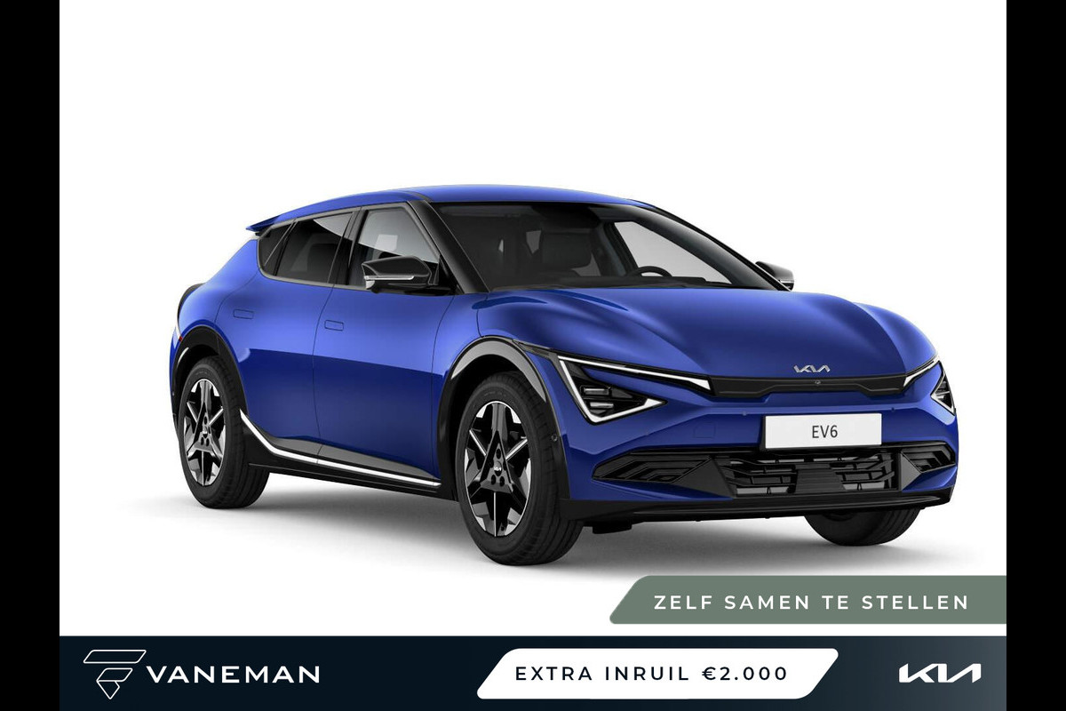 Kia Ev6 Plus 63 kWh | Achterbank verwarmd | Zelf samenstellen Kia Ev6 Plus 63 kWh | Achterbank verwarmd | Zelf samenstellen