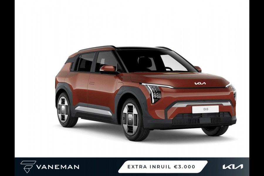 Kia EV3 Plus Advanced 58.3 kWh | Elektrisch glazen schuif-/kanteldak | Glazen schuif-/kanteldak